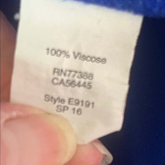 Madewell Morningside Shift Dress  - Royal Blue - Picture 9 of 9